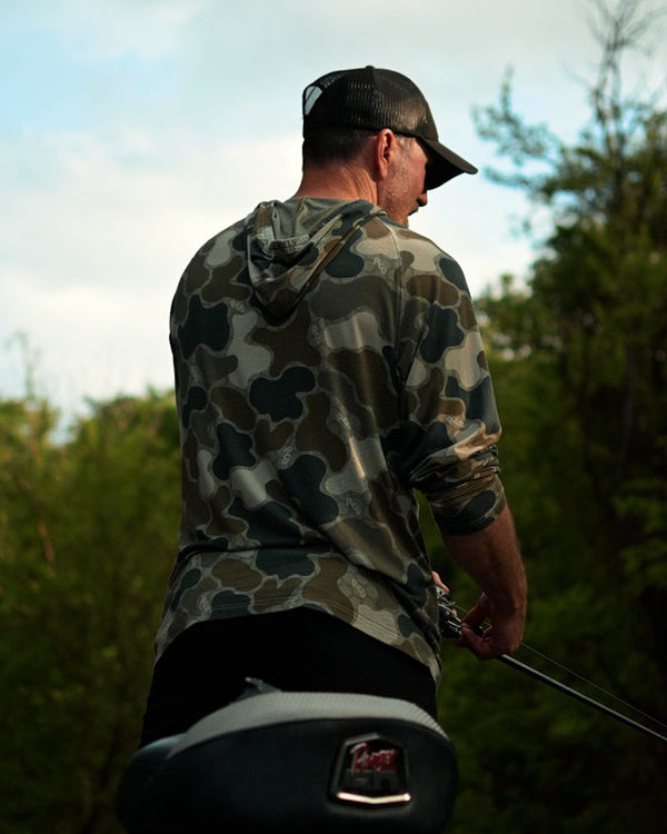 Range Creek Outfitter - Creekside Camo Fishing Hoodie