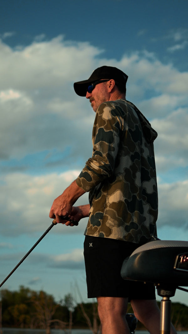 Range Creek Outfitter - Creekside Camo Fishing Hoodie