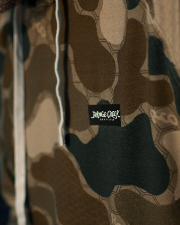 Range Creek Outfitter - Creekside Camo Fishing Hoodie
